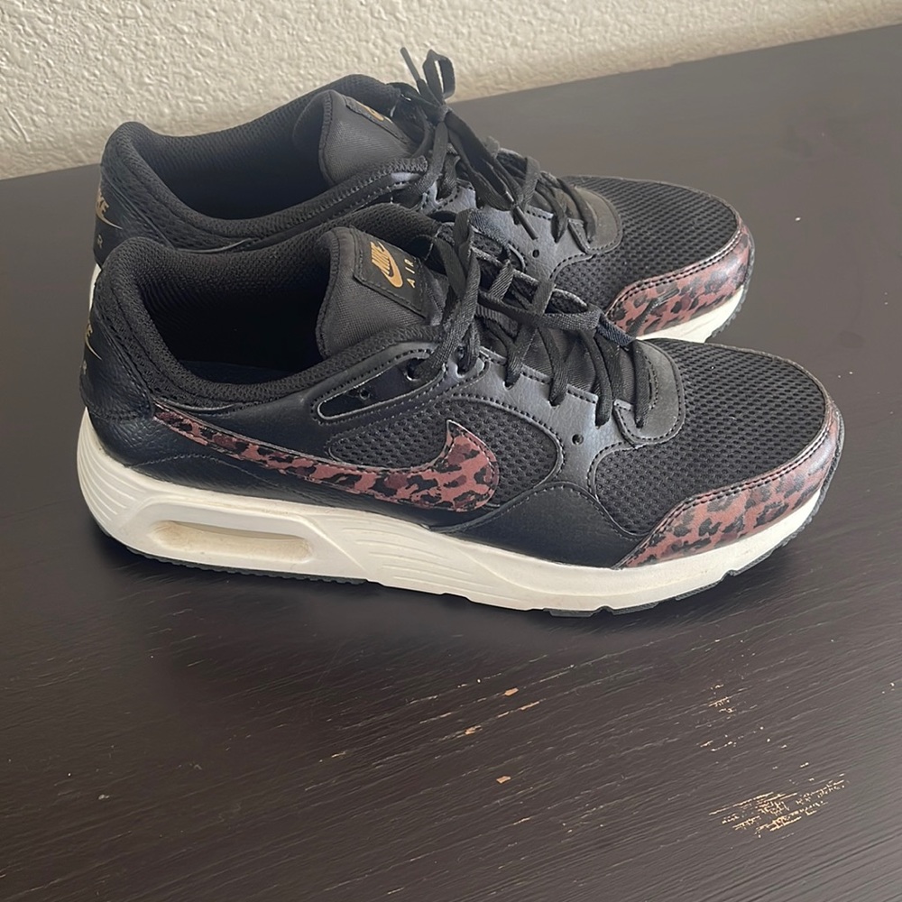 Nike Cheetah and Black Airs. Worn twice.